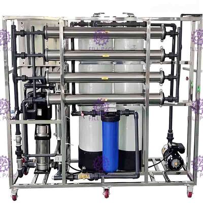 Mesin Air Minum Reverse Osmosis 500 Lph 220v Dengan Membran 4040 pemasok