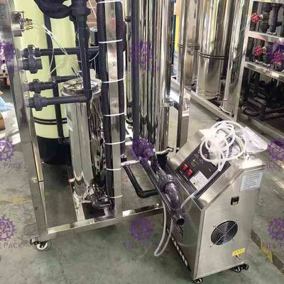 500LPH Pengolahan Air Mineral Minum Murni Mesin Pemurni Air RO pemasok