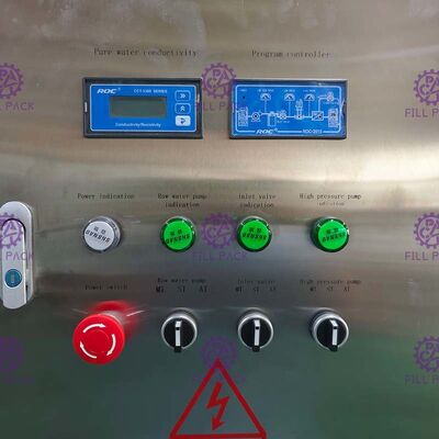 Mesin Pengolahan Air Reverse Osmosis 1.0KW 2TPH pemasok