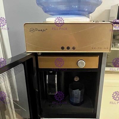Lantai Berdiri Dispenser Air Minum Listrik 220v Panas Dingin Dengan Uv Sterilizer pemasok