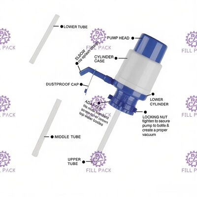 Manual Bucket Water Pump Gallon Pabrik Air Habis pemasok