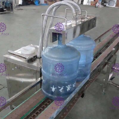 Stainless Steel 304 PVC 3 Galon Botol Labeller pemasok