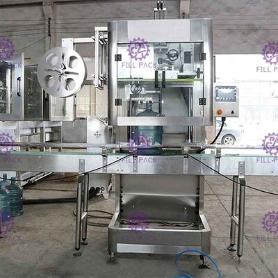 ISO PVC 5 Galon Leher Lengan Botol Labeller pemasok