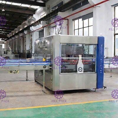 Rotary OPP Bottle Labeller Hot Glue Melt Labelling Machine peralatan Label Aplikator untuk Pabrik Air Botol Plastik pemasok