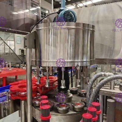 Rotary OPP Bottle Labeller Hot Glue Melt Labelling Machine peralatan Label Aplikator untuk Pabrik Air Botol Plastik pemasok