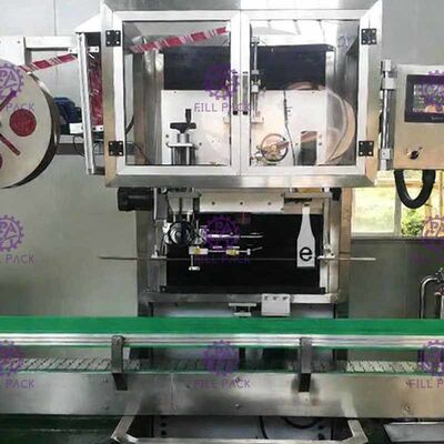 Listrik Satu Kepala Tutup Lengan Putaran Labeler Botol pemasok