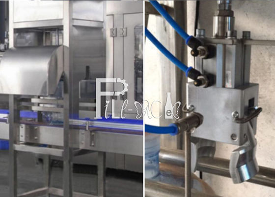 20 L Botol Air Mineral SUS304 3 Jalur Pengisian Galon pemasok