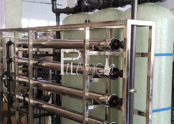 Air Minum 2000 LPH RO Plant Dengan UV Sterilizer pemasok