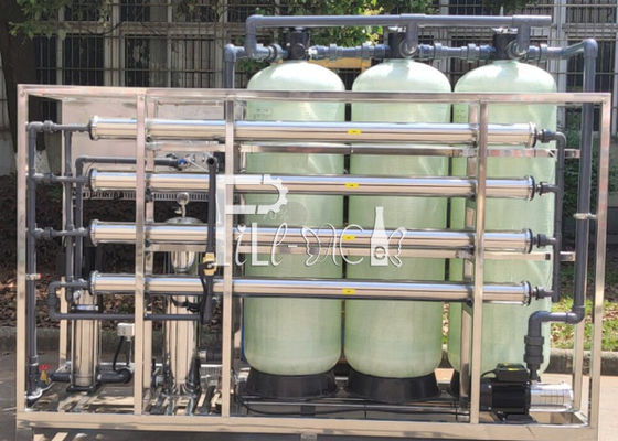 Air Minum 2000 LPH RO Plant Dengan UV Sterilizer pemasok