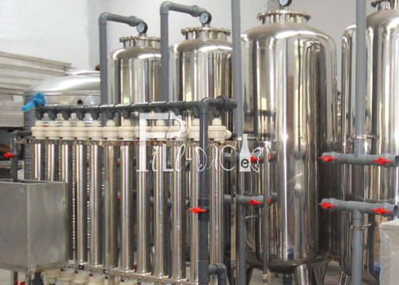 Jalur Pembotolan Air Serat Berongga 4000 ROH RO Plant pemasok
