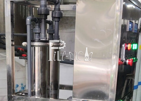 Manual Valve 500LPH Mesin Pengolahan Air Reverse Osmosis pemasok