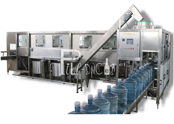 Mesin Air Minum 3 In 1 1000BPH Mesin Air Mineral pemasok