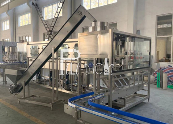 4600 * 2000 * 1800mm L Type 5 Gallon Botol Mengisi Mesin pemasok