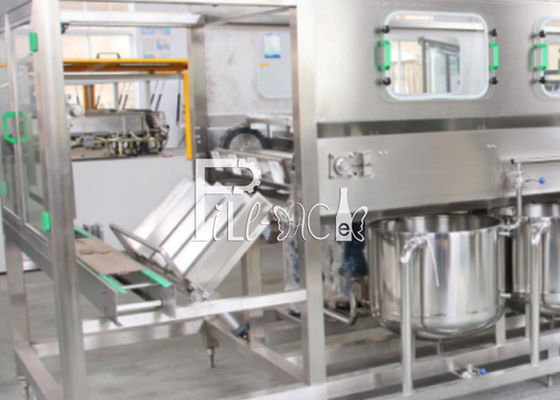 Makanan Aman 450BPH 18.9L Mesin Mengisi Air Murni pemasok