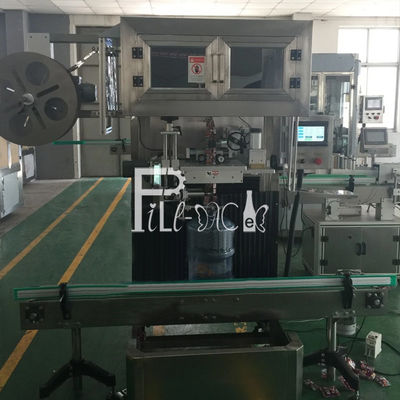 Layar Mesin manusia Plastik Barel Botol PVC Labeller pemasok
