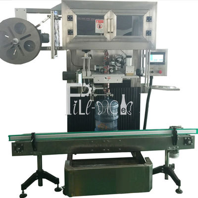 Layar Mesin manusia Plastik Barel Botol PVC Labeller pemasok