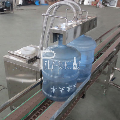 Stainless Steel 304 PVC 3 Galon Botol Labeller pemasok