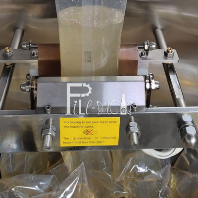 2.1kW 550ml 1300BPH Mesin Sachet Air Murni pemasok