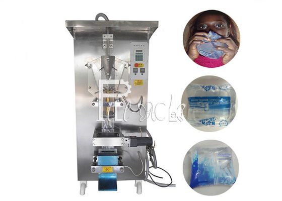 Mesin Kemasan Air Sachet Stainless Steel 45BPM pemasok