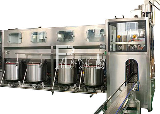 450BPH 20 Liter Jar Filling Machine Dengan Perangkat Pemuatan Otomatis pemasok