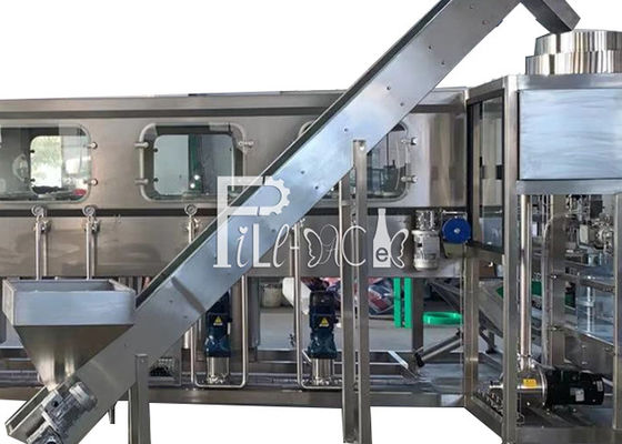 4600 * 2000 * 1800mm L Type 5 Gallon Botol Mengisi Mesin pemasok
