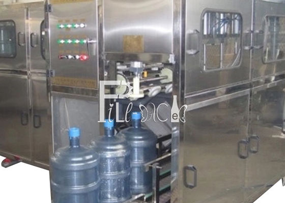 Electric Driven Full Automatic 450BPH 20L Botol 5 Mesin Pengisi Botol Galon Untuk Air Mineral pemasok