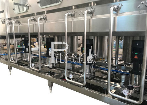 450BPH 20 Liter Jar Filling Machine Dengan Perangkat Pemuatan Otomatis pemasok