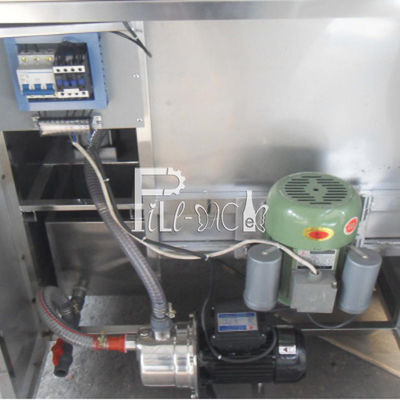 300BPH Air Murni 2 Kepala ISO 5 Gallon Bottle Washer pemasok