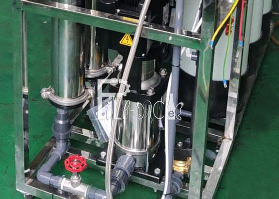 Manual Valve 500LPH Mesin Pengolahan Air Reverse Osmosis pemasok
