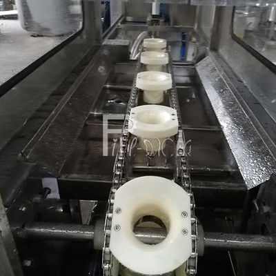 Mesin Pengisian Stainless Steel 304 120 BPH 5 Galon pemasok