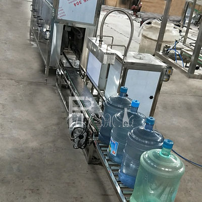 Makan Pengisian Otomatis SUS 304 120 BPH Gallon Filling Line pemasok