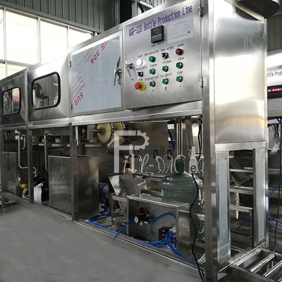 Sanitary 18.9L Monoblock 120 BPH Gallon Filling Line pemasok