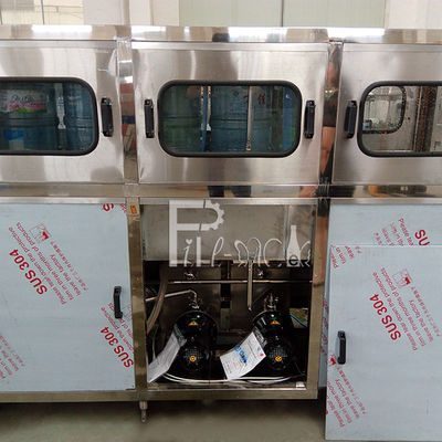 Tombol Kontrol 300 BPH Gallon Water Plant pemasok