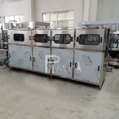 Pembersihan Ganda Row SUS304 300 BPH Gallon Water Plant pemasok