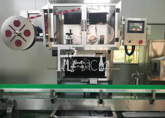 Listrik Satu Kepala Tutup Lengan Putaran Labeler Botol pemasok