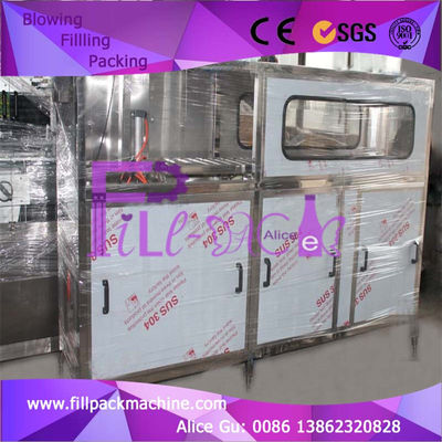 120bph PLC Sus304 5 Peralatan Pembotolan Air Galon pemasok