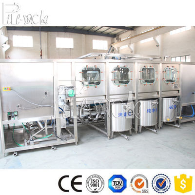 Bucket / Barrel / Galon 1500bph Mesin Pengisian Air Otomatis PLC pemasok