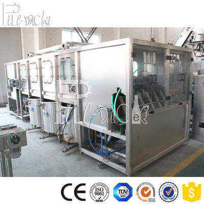 Bucket / Barrel / Galon 1500bph Mesin Pengisian Air Otomatis PLC pemasok
