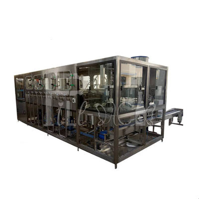 450bph Otomatis 9.75kw 5 Galon Filling Machine Dengan Kontrol Plc pemasok