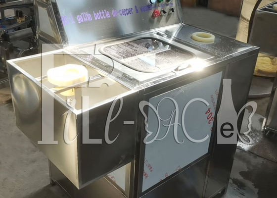 5 Galon 19liter 380V Mesin Cuci Botol Semi Otomatis pemasok