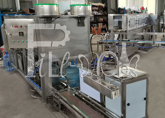300bph 5 Galon Drum PLC Barrel Water Filling Machine Otomatis pemasok