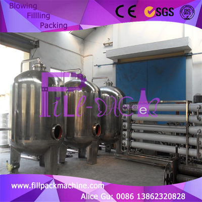 Mesin Pengolahan Air Reverse Osmosis Iso 380v 5t / H pemasok