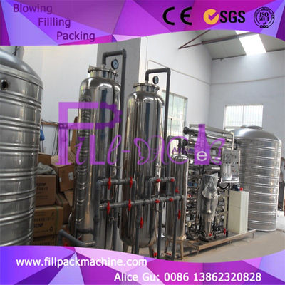 Mesin Dialisis Reverse Osmosis 25t / H Kontrol Plc Penuh Otomatis pemasok