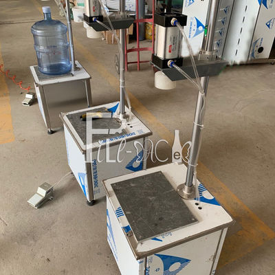 Galon Otomatis Plc 450mm Manual Mesin Pembungkus Botol Hewan Peliharaan pemasok