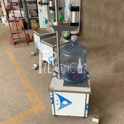 Galon Otomatis Plc 450mm Manual Mesin Pembungkus Botol Hewan Peliharaan pemasok