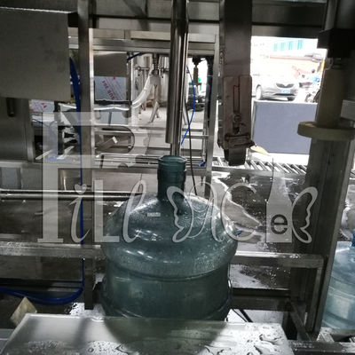 Lengkapi 100 Bph Big Barrel 18.9l Gallon Filling Machine Penuh Otomatis pemasok