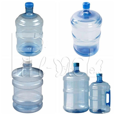 Pet / Pc Daur Ulang Menangani 3 Botol Galon Untuk Minum Air Murni pemasok