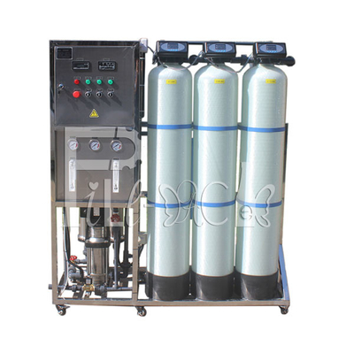 Mesin Filter Pengolahan Air RO 500LPH Dengan Membran 4040 pemasok