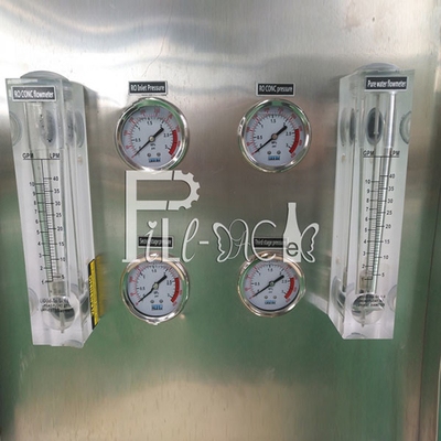 Mesin Filter Pengolahan Air RO 500LPH Dengan Membran 4040 pemasok
