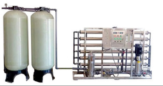 Mesin Pengolahan Air Reverse Osmosis 3000lph yang Dapat Diminum, Tangki Filter FRP pemasok